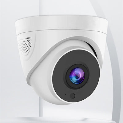 Home HD security cameras indoor outdoor with voice intercom, two-way audio, remote monitoring, night vision, motion detection, smart home surveillance system.