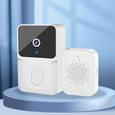 Wireless video doorbell with remote home monitoring for real-time video surveillance and security