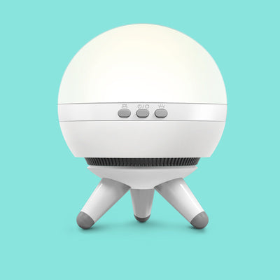 Rotating Starlight Projection Lamp - Fun & Relaxing with tripod base and control buttons, ideal for home decor, parties, and gifting.
